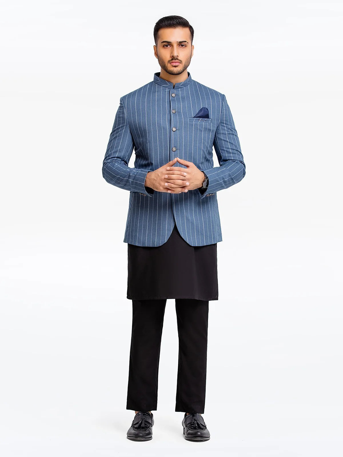 Men's Indigo Prince Coat