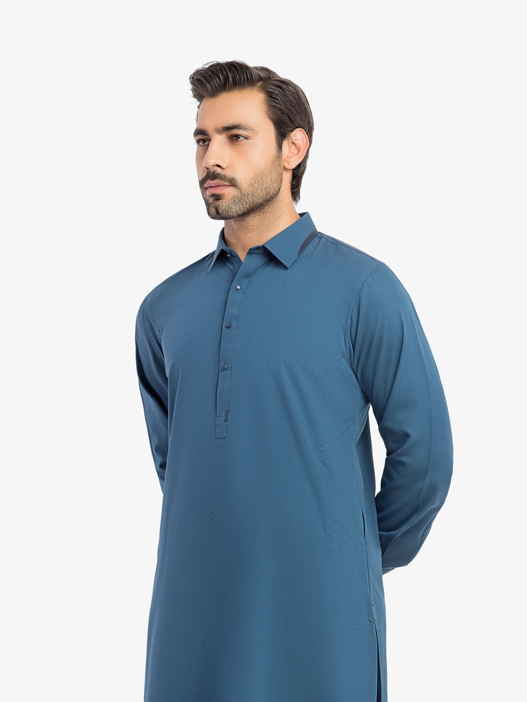 Men's Blue Kurta Shalwar