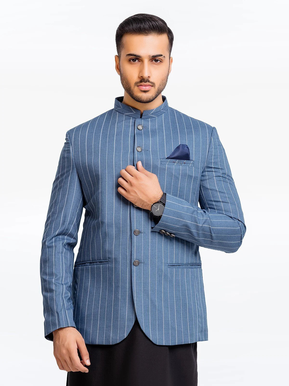 Men's Indigo Prince Coat