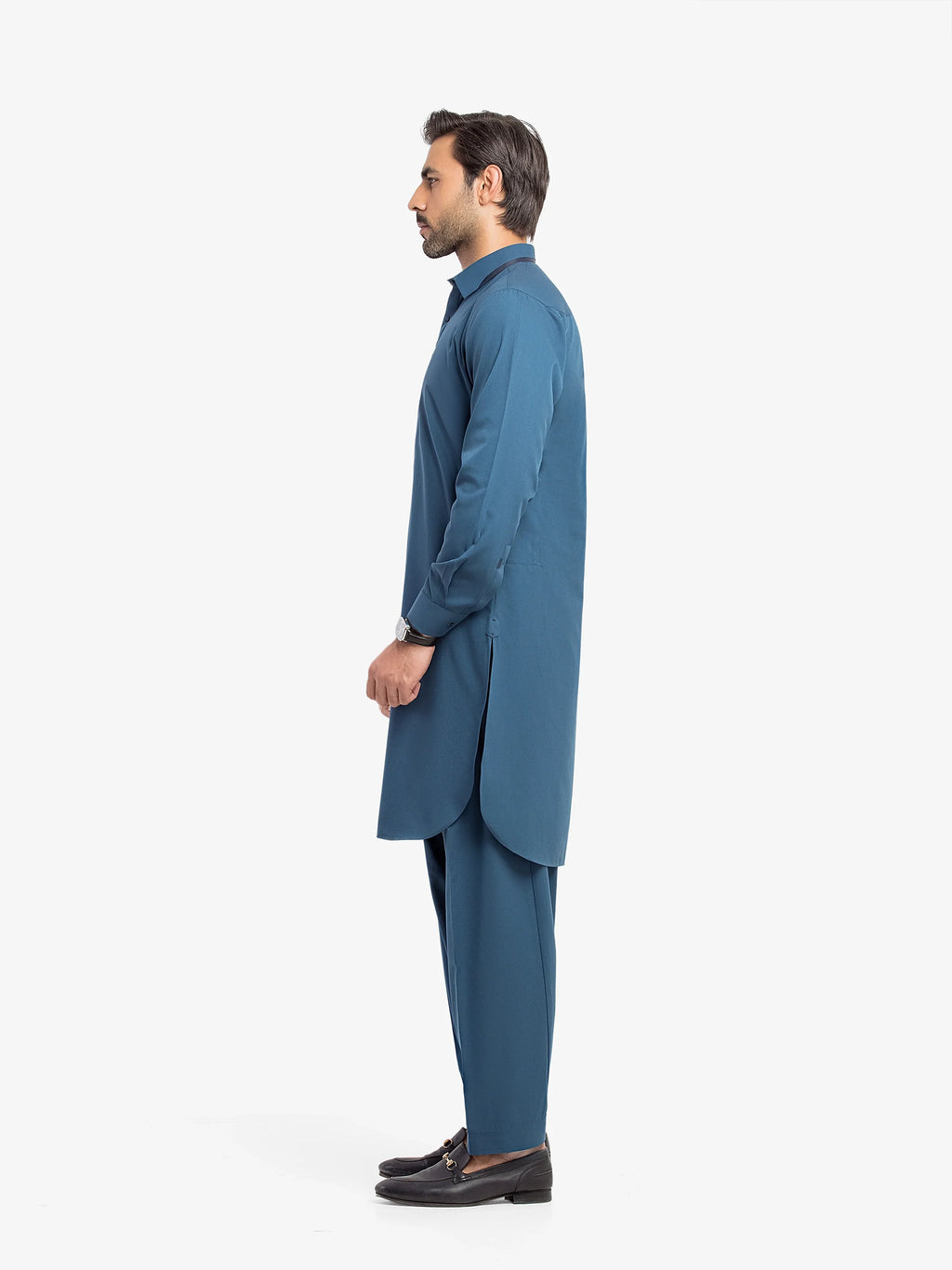 Men's Blue Kurta Shalwar