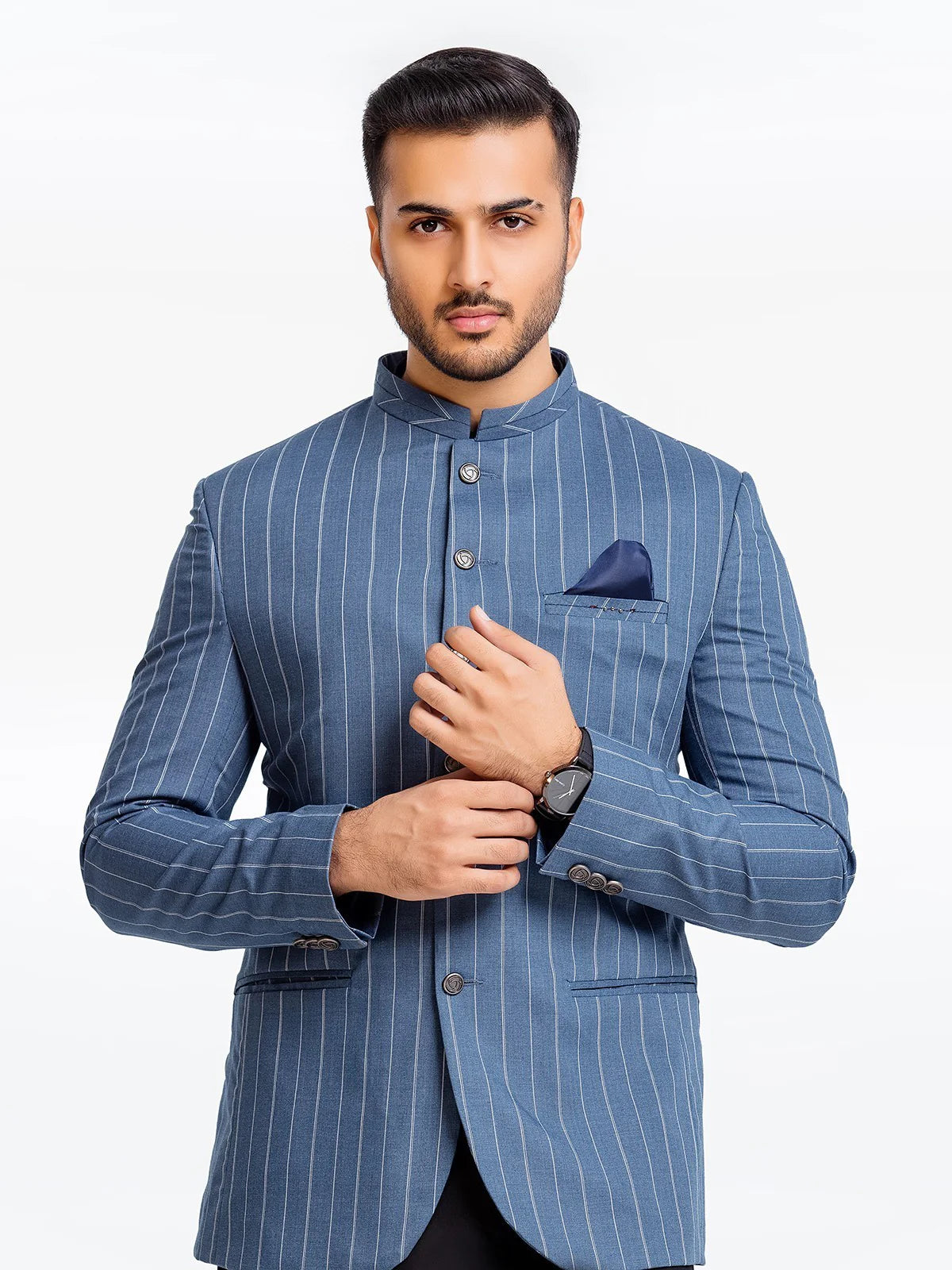 Men's Indigo Prince Coat