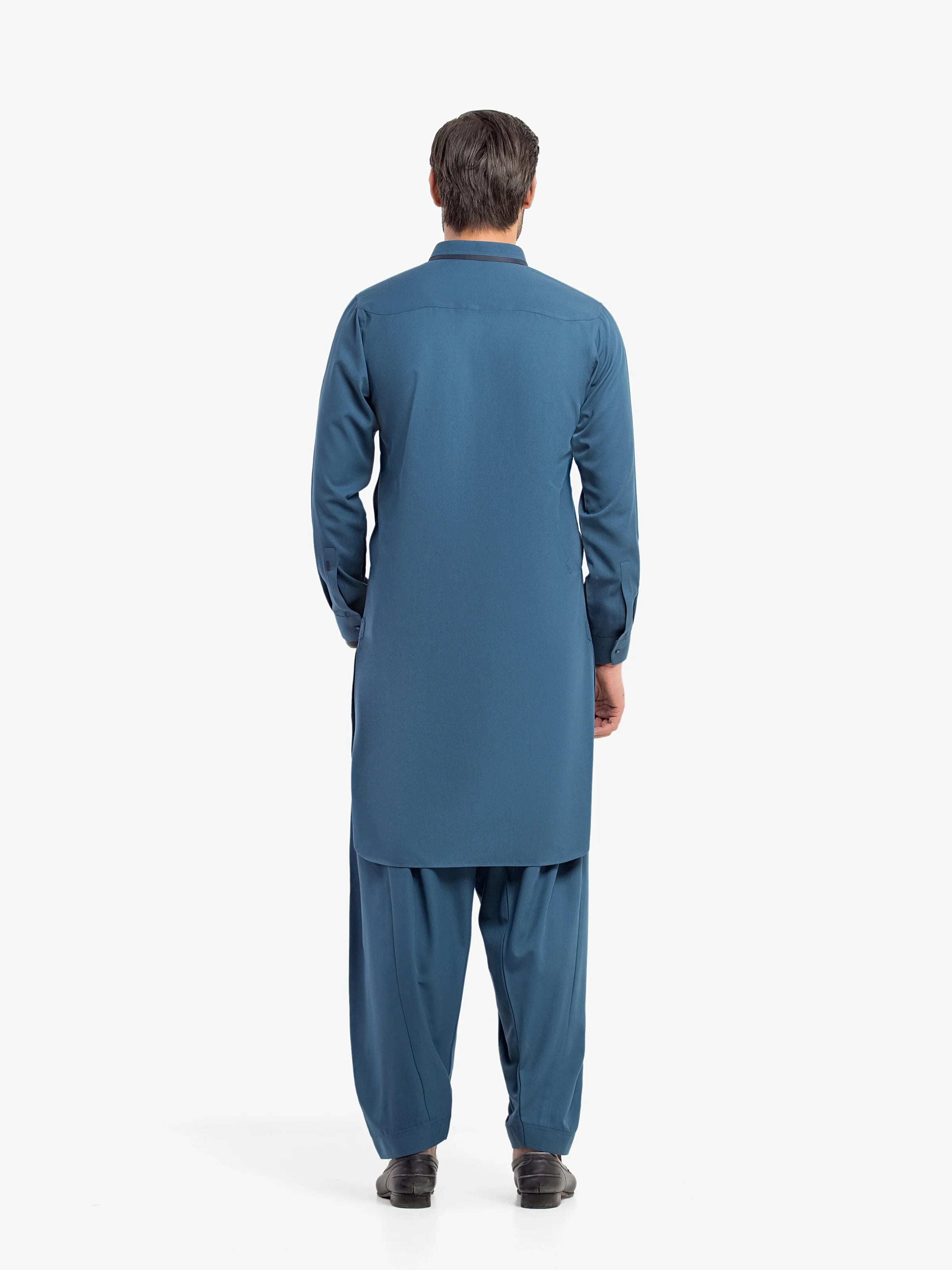 Men's Blue Kurta Shalwar