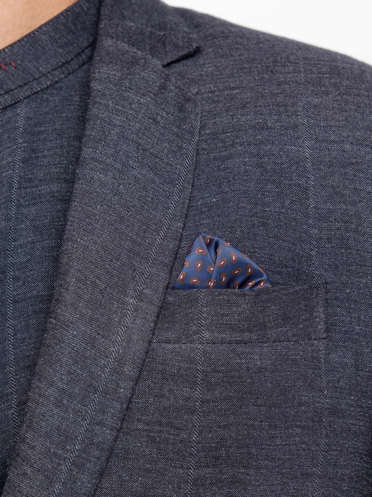 Men's Dark Charcoal Prince Coat Suit