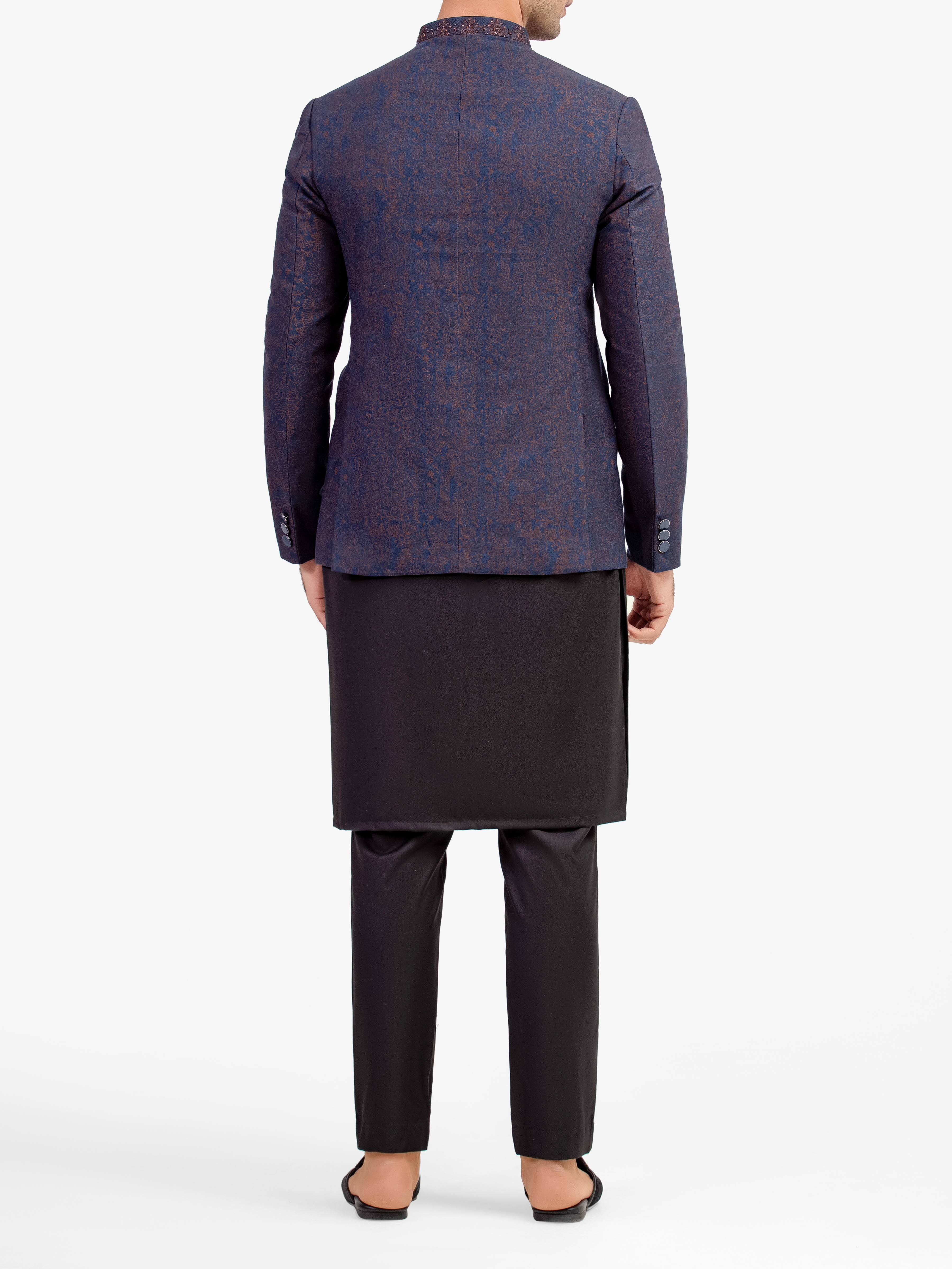 Men's Navy Prince Coat